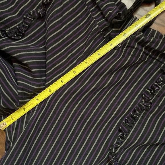 Joe Boxer pin stripe wide leg Pajama bottom in size L - Picture 7 of 12